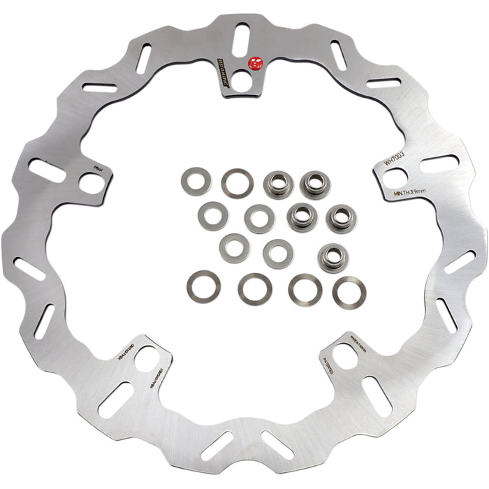 BRAKING 1710-1497 WH7003 Non-Directional STX Brake Rotor Brake Rotor - Front - WH7003