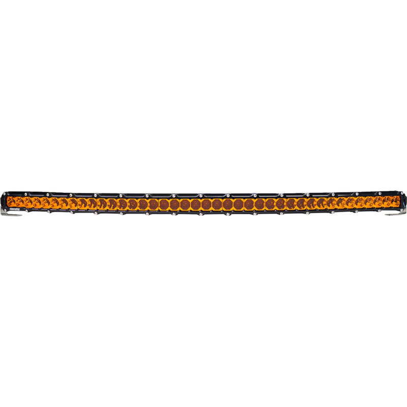 HERETIC 2001-2664 54010 Curved LED Light Bar Light Bar Combo - 40" - Amber