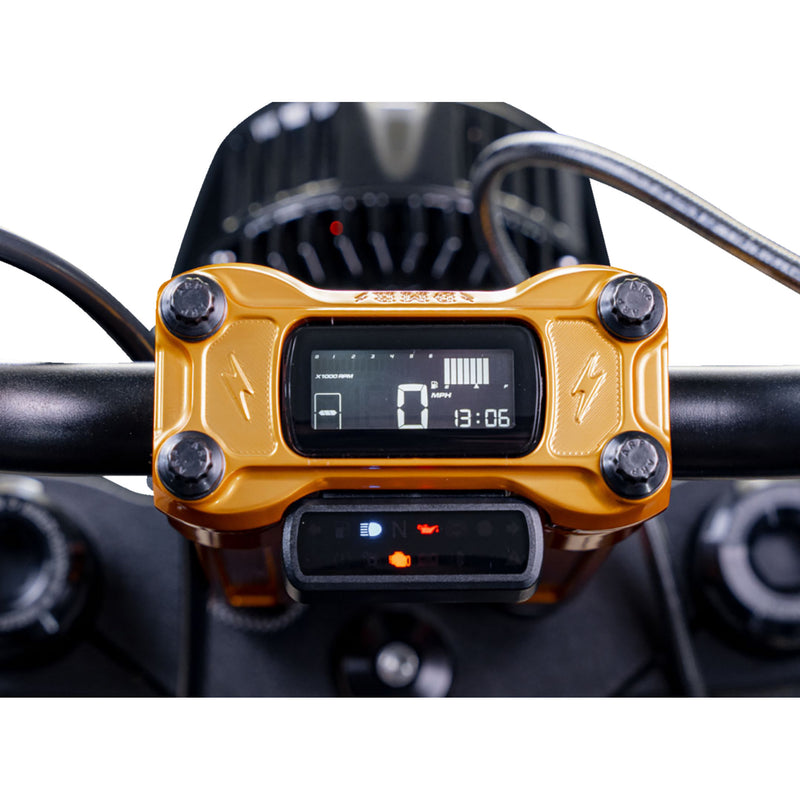 Koso North America D2 Gauge - BA080010 For Harley Motorcycles 2004-2013