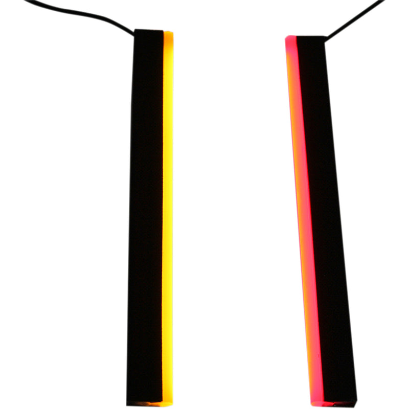 CUSTOM DYNAMICS 2040-1786 GENPLASMA10DC2 Dual-Color Plasma Rods™ - 10" - Red/Amber
