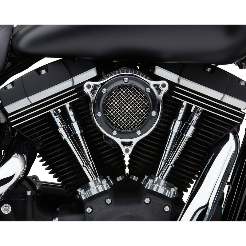 Cobra RPT Venturi Air Intake - 606-0102-05BCSB For Harley Motorcycles 1999-2017