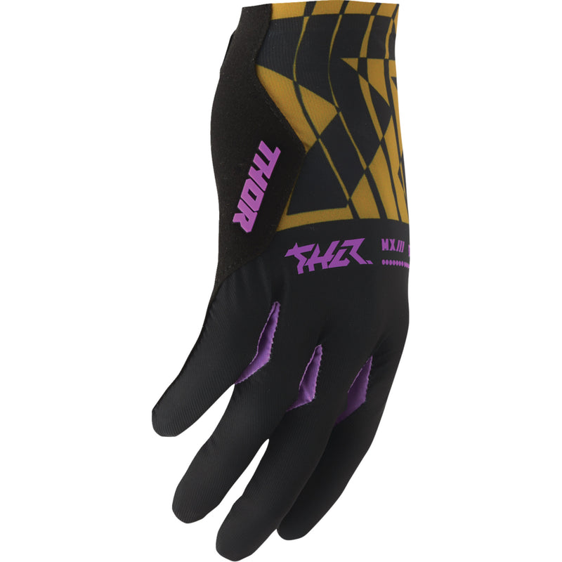 THOR Sportmode Mind Control Gloves Black/Caramel