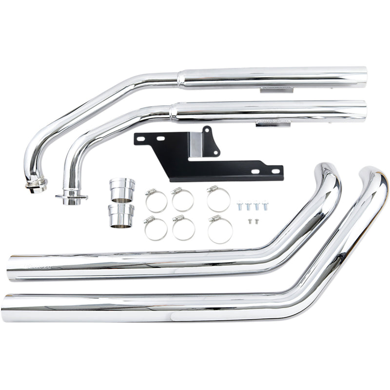 Cobra Dragster 2-Into-2 Exhaust System - 4618T Kawasaki 900 2006-2016