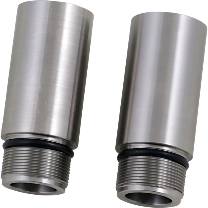 CYCLE VISIONS 0404-0544 CV7137 Fork Tube Extensions 39 mm - extends +3" - chrome