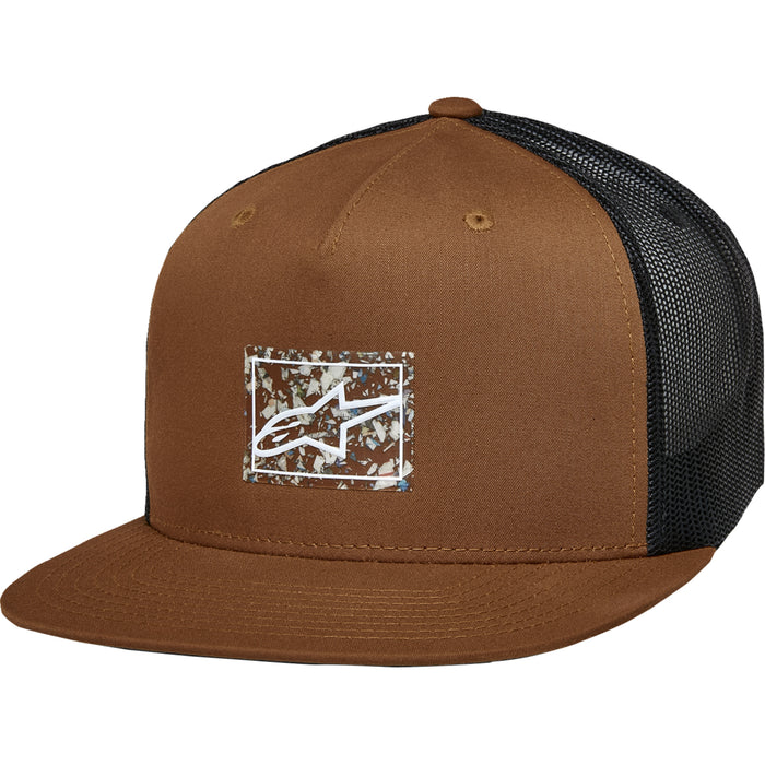 ALPINESTARS 2501-4337 1215-81350-8010-OS Mackinic Trucker Hat brown/black - one size