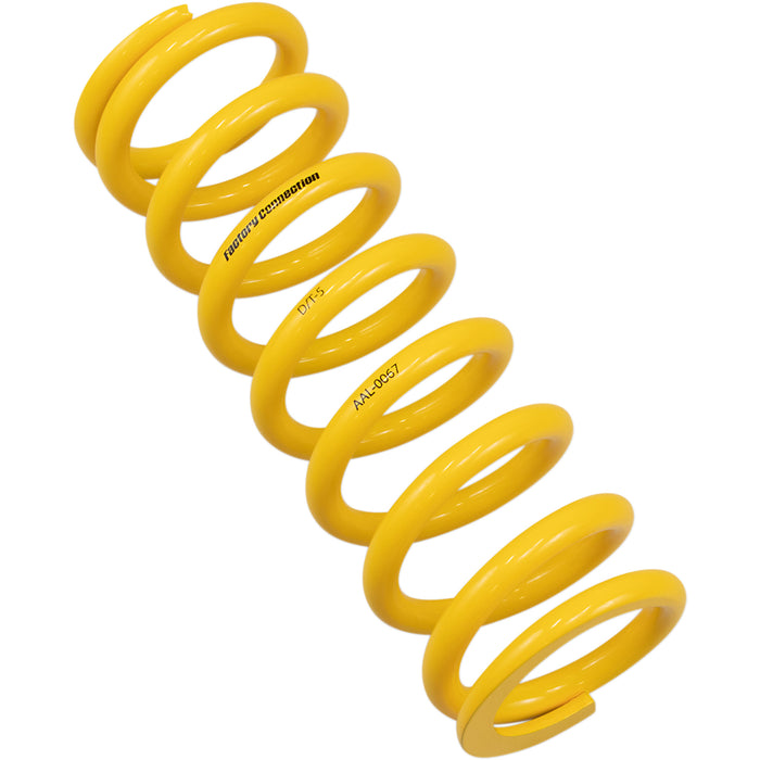 FACTORY CONNECTION 1312-0198 AAL-0067 Shock Springs — 375.00 lb/in Shock Spring - Rear - Spring Rate 375 lb/in