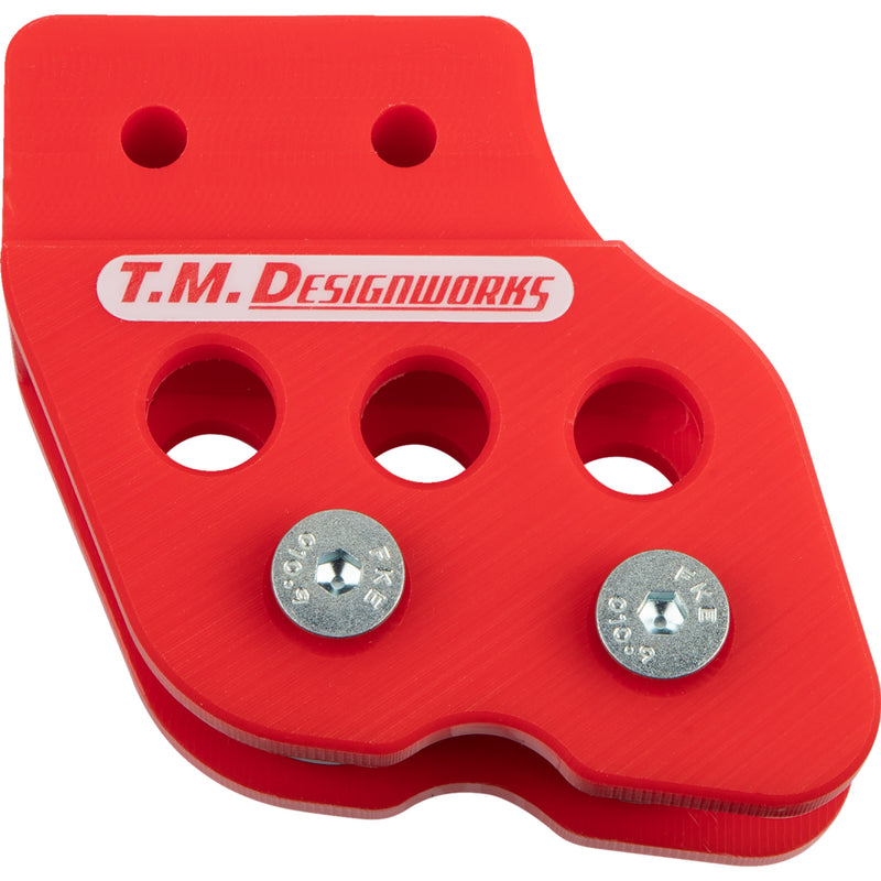 T.m. Designworks Chain Guide - RCG-002-RD For Honda ATV/UTV Models 1993-2009 | Suzuki 400 QuadSport 4x2 / QuadSport 2002-2013
