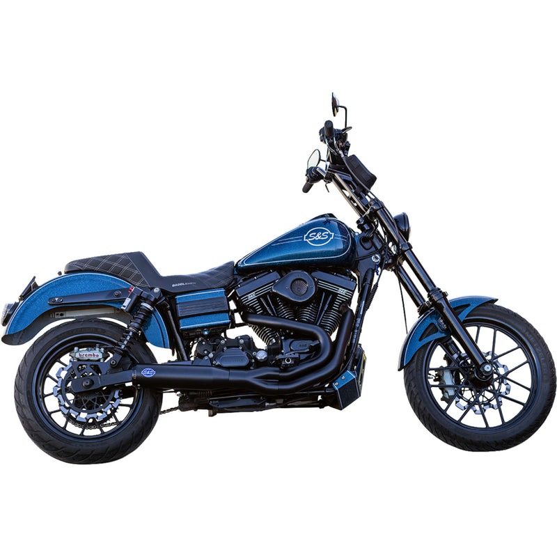 S&S Cycle Qualifier 2-Into-1 Exhaust System - 550-1098 For Harley Dyna 2006-2007