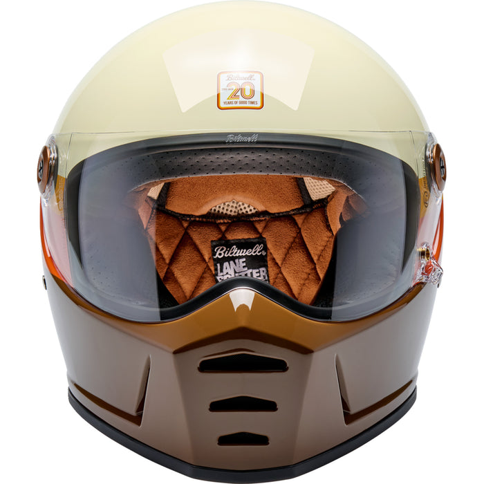 BILTWELL Lane Splitter 20th Anniversary Helmet - SpazCycle