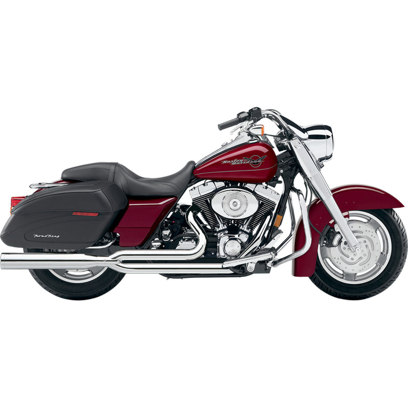 Cobra Power Pro HP 2-Into-1 Exhaust System - 6430 For Harley Touring 1995-2006