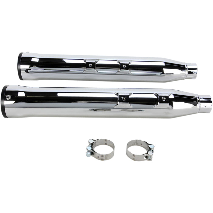 COBRA 1801-0713 6052 RPT 3" Slip-On Mufflers - Chrome