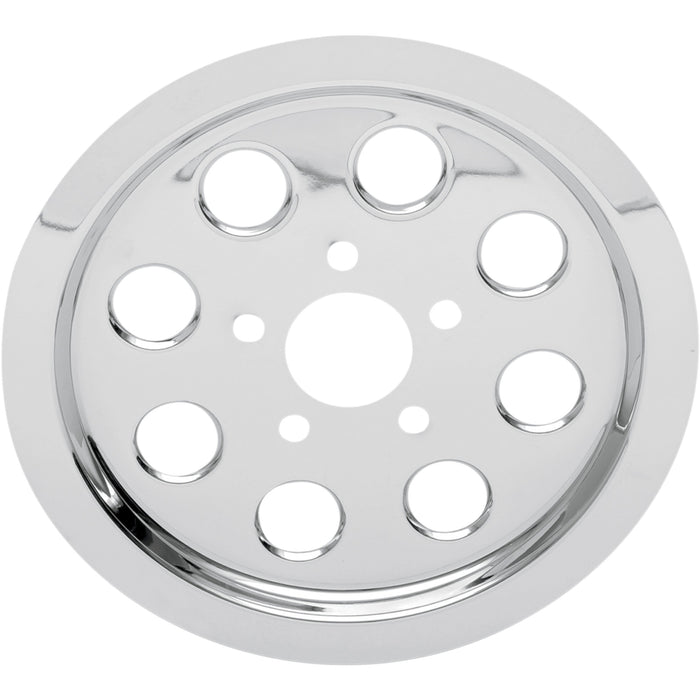 DRAG SPECIALTIES 1201-0519 Chrome Outer Rear Pulley Insert Rear Pulley Insert - '91-'03 XL