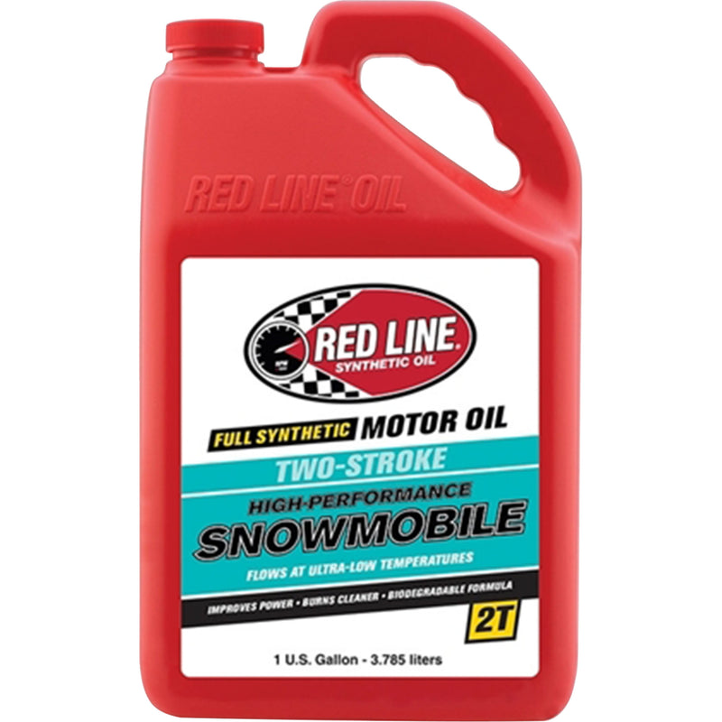 RED LINE SYNTHETIC OIL 3602-0189 41005 2-Cycle Snowmobile Oil 1 us gallon