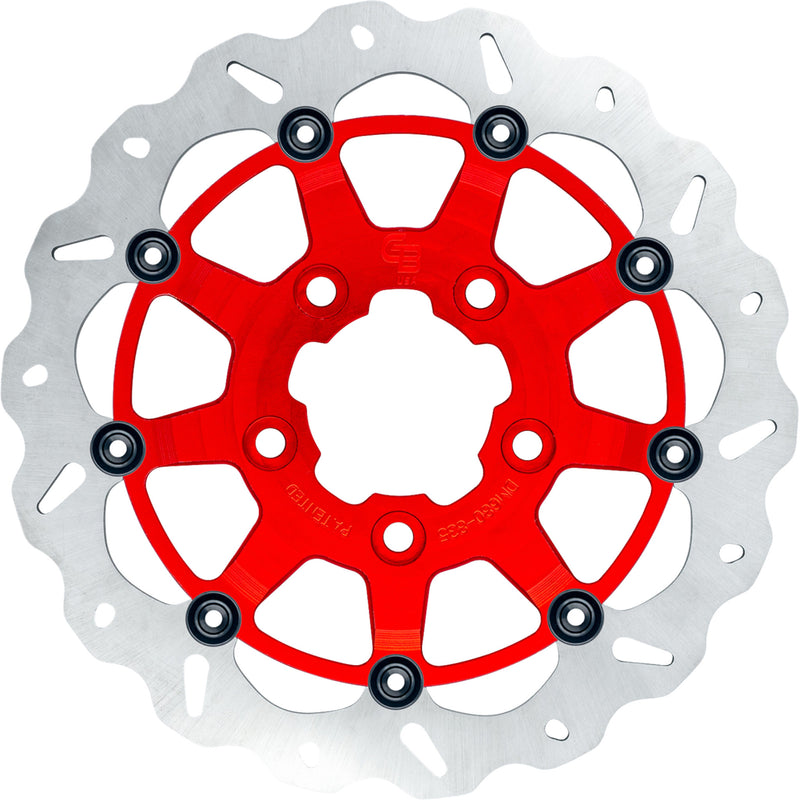 Gbrakes Wave® Brake Rotor - GBDU035 For Harley Motorcycles 2000-2026