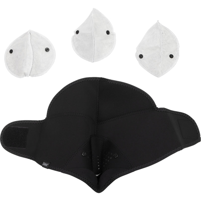 ZAN HEADGEAR 2503-0359 WNX417H3 3-Panel Neo-X Neoprene Face Mask midnight skull