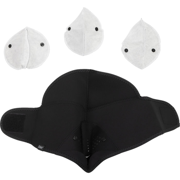 ZAN HEADGEAR 2503-0359 WNX417H3 3-Panel Neo-X Neoprene Face Mask midnight skull