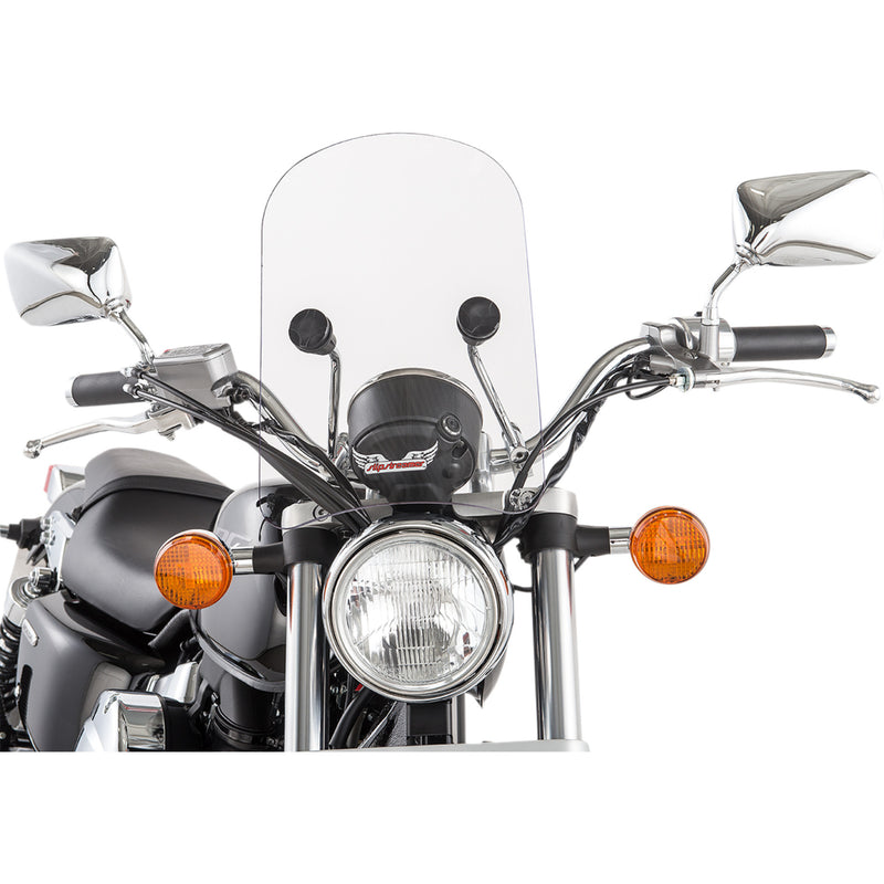 Slipstreamer Tombstone Windshield - HD-3CHR-C For Harley Motorcycles 2010-2025 | Honda Motorcycles 1992-2025 | Suzuki Motorcycles 1999-2025
