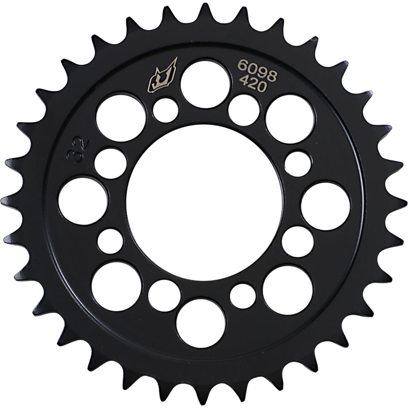 DRIVEN RACING 1210-2430 6098-420-32T Lightweight Steel Sprocket Rear Sprocket - 32 Tooth - Kawasaki