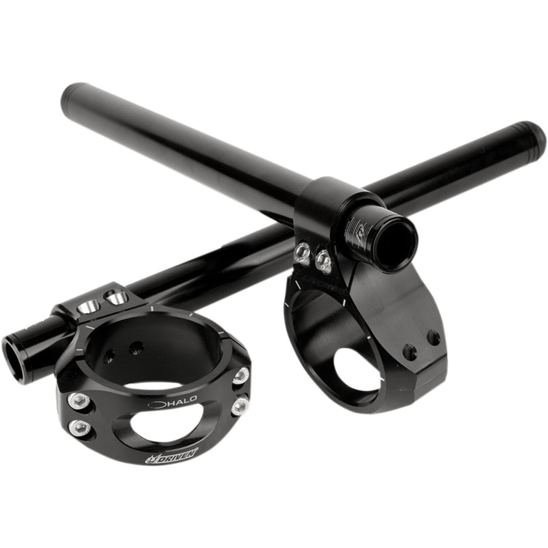 DRIVEN RACING 0601-3965 DHCLOR37BK Halo Clip-On Handlebar Handlebar - Clip-On - Halo - 37 mm - Black