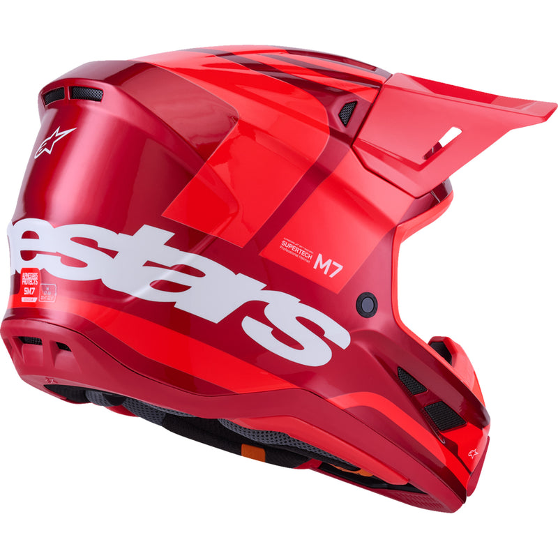 ALPINESTARS SM7 Core Helmet - Gloss Red
