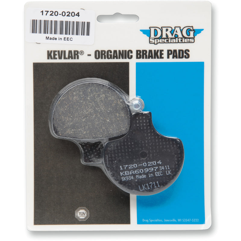 Drag Specialties Brake Pad - 1720-0204 For Harley Motorcycles 1986-2011