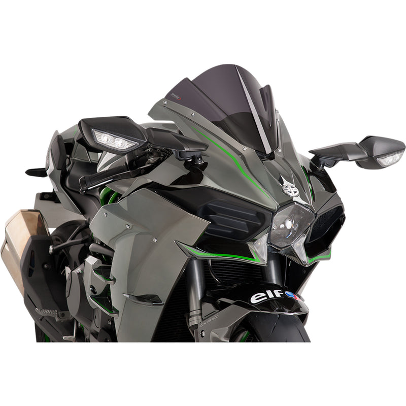 Puig Hi-Tech Parts Z-Racing Windshield - 7631F Kawasaki Ninja / Ninja H2R 2015-2020