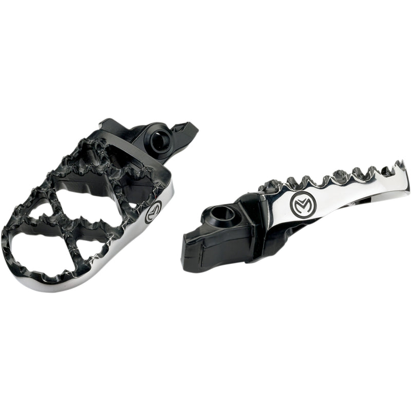 Moose Offroad Hybrid Footpegs - STDRZ-5B Kawasaki 400 2003-2006