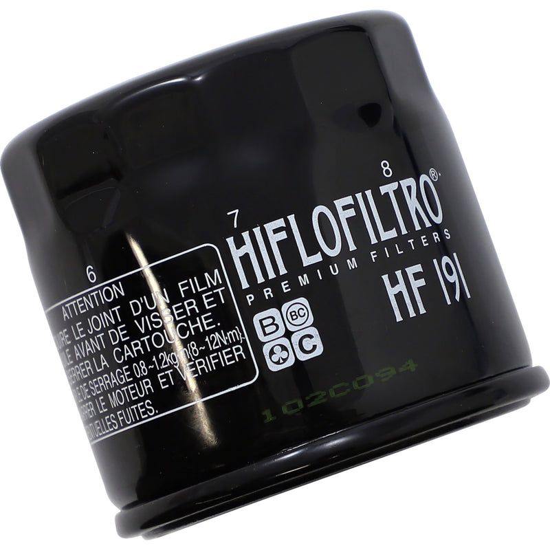 Hiflofiltro Oil Filter - HF191 For Triumph Motorcycles 1997-2016 | Benelli Leoncino / Leoncino Trail / 502 2021-2024