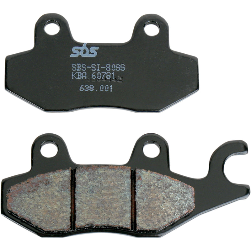 Sbs Brake Pad - 638LS For Kawasaki Motorcycles 2008-2026 | Triumph Speed Triple 900 / Tiger 955 / Tiger 1050 2004-2011