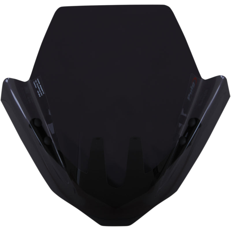 PUIG HI-TECH PARTS 2301-2595 4119F Naked New Generation Windshield New Generation Windscreen - 11-3/4" - Dark Smoke - FZ1