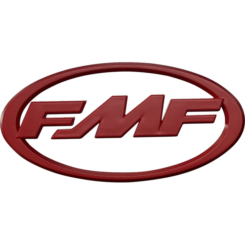 FMF 4320-2581 014854 Fender/Trailer Stickers Decal Sticker - FMF 3Decal - Red