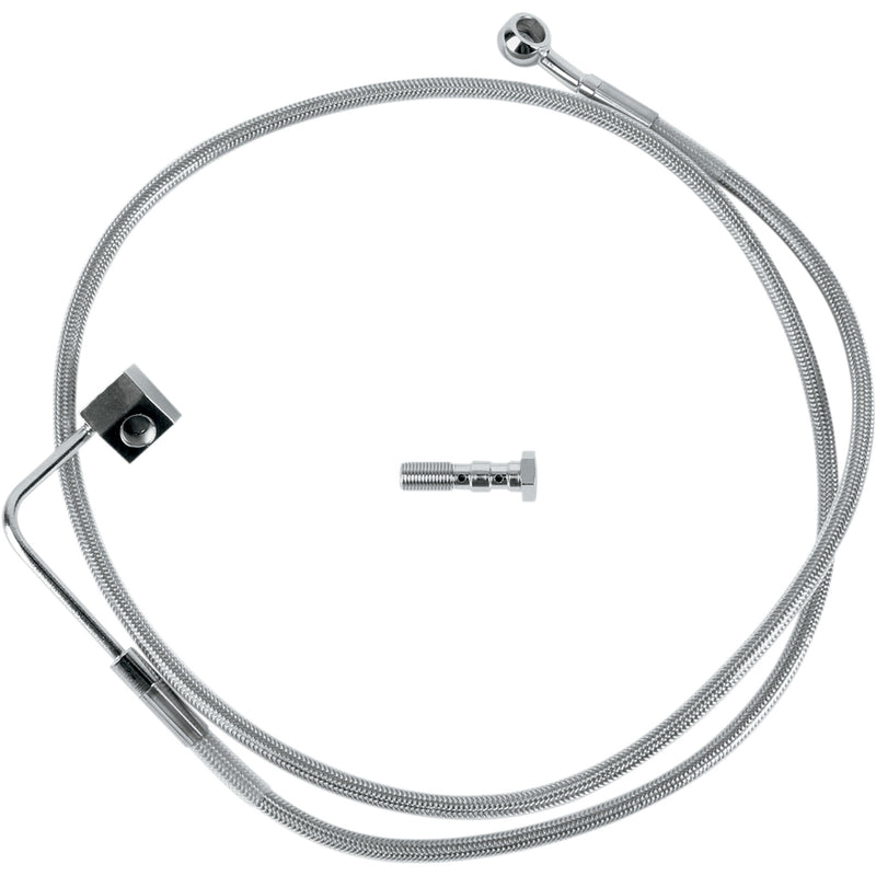 Drag Specialties Brake Line - 1204-2743 For Harley Softail 1987-1999