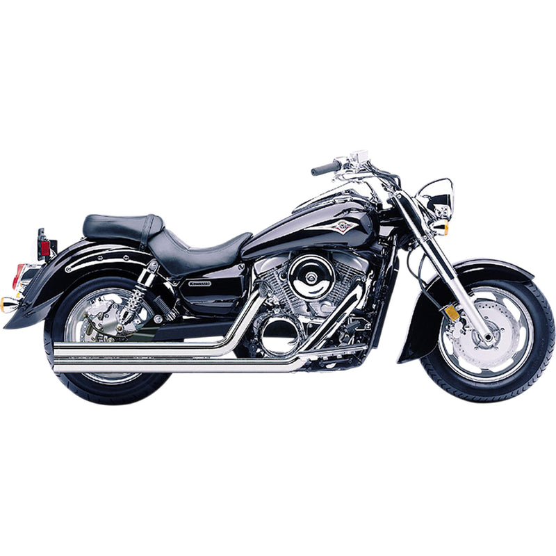 Cobra Speedster 2-Into-2 Exhaust System - 4922T Kawasaki VN1600A Vulcan 1600 Classic 2003-2008