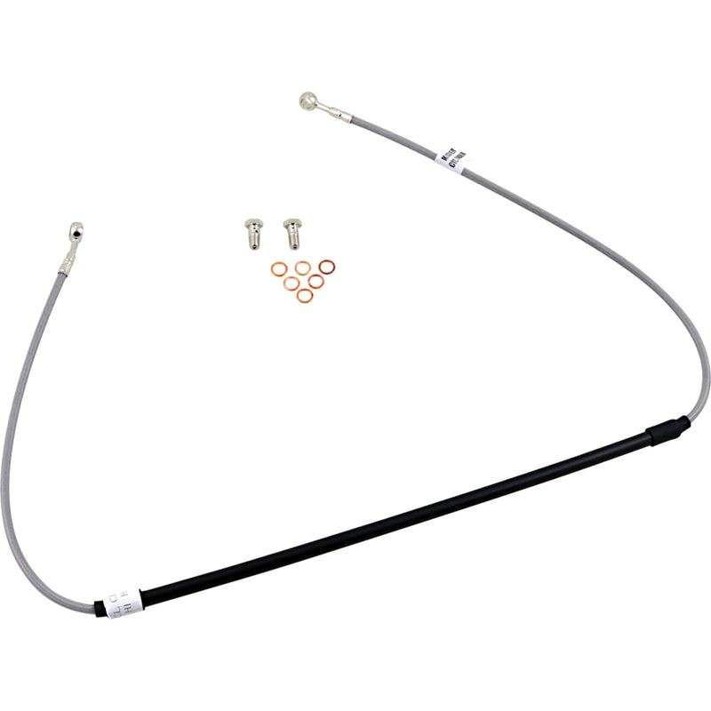 Galfer Standard Brake Line - FK003D412-1 For Kawasaki KX 250 / KX 125 2004-2005 | Suzuki RMZ 250 2004-2026