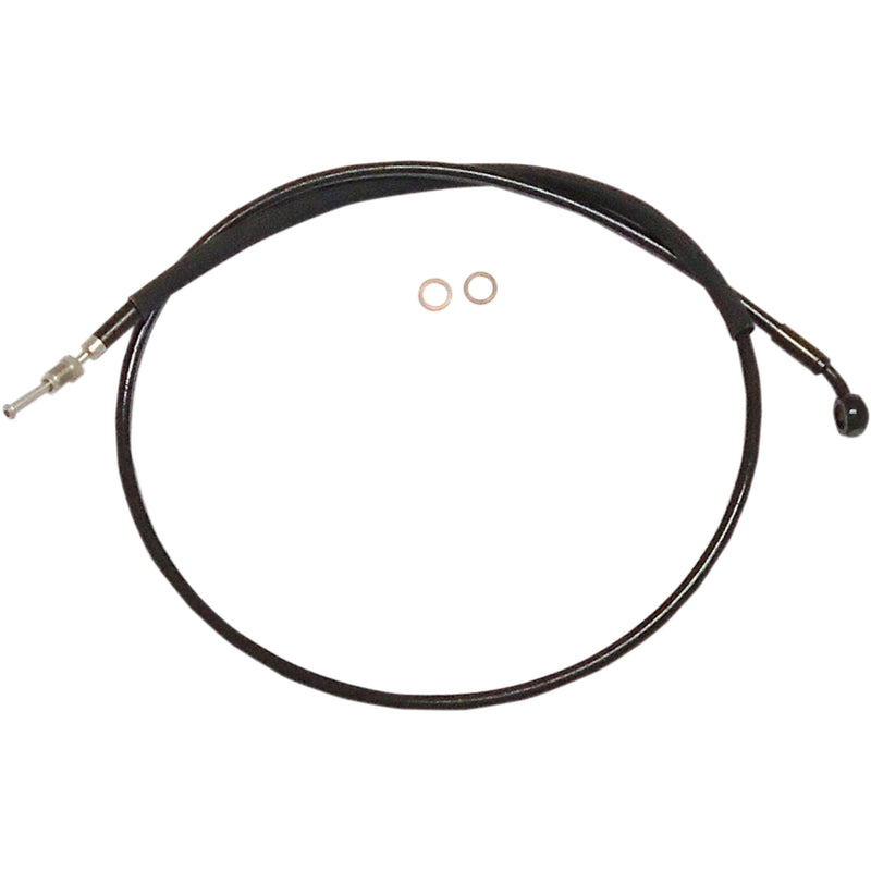 Magnum Shielding Stock Hydraulic Clutch Line - 41974 For Harley Motorcycles 2017-2021