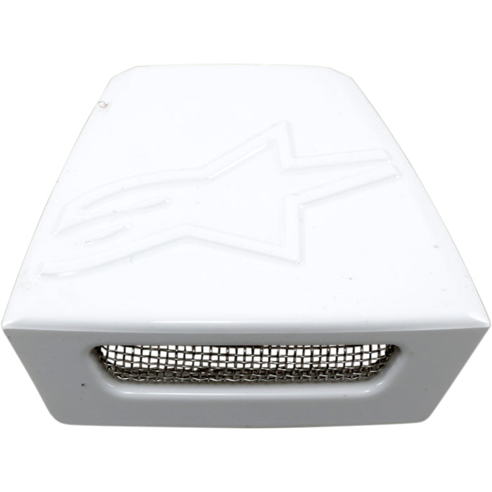 ALPINESTARS 0133-1197 89832192180OS Supertech M8/Supertech M10 Helmet Rear Vent Frame Supertech M8/M10 Rear Vent Frame - Gloss White