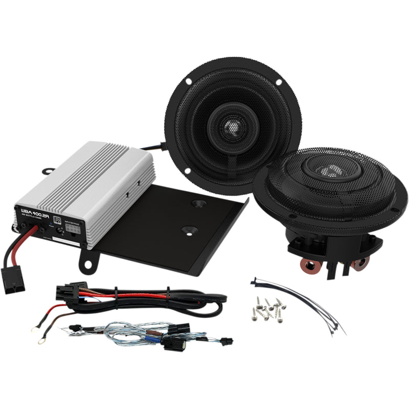 Wild Boar Audio Speaker And Amplifier Kit - WBASG KIT.2R For Harley Touring 2014-2024