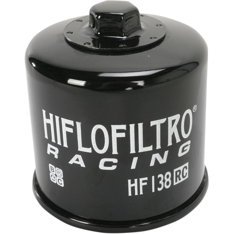 Hiflofiltro Oil Filter - HF138RC For Aprilia Motorcycles 2009-2018 | Cagiva Navigator / Raptor 2000-2005