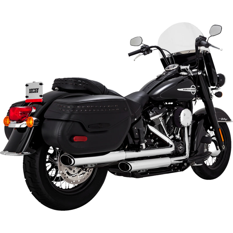 Vance & Hines Twin Slash Muffler - 16379 For Harley Softail 2018-2024