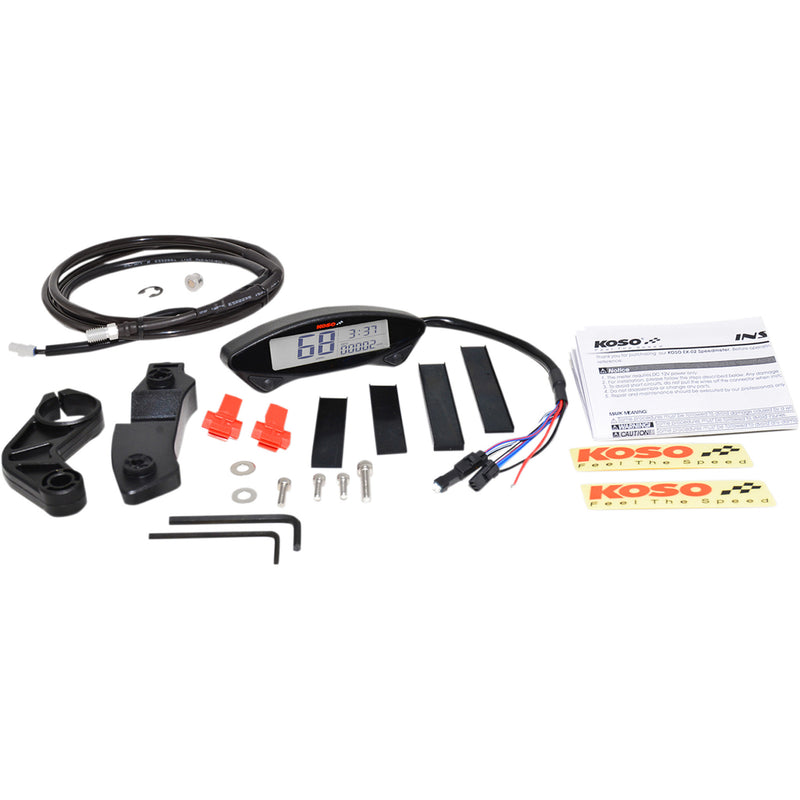 KOSO NORTH AMERICA 2210-0397 BA048KTM-1 EX-02 Enduro Meter EX-02 Enduro - 1.57" L x 4.72" W x 0.90" H