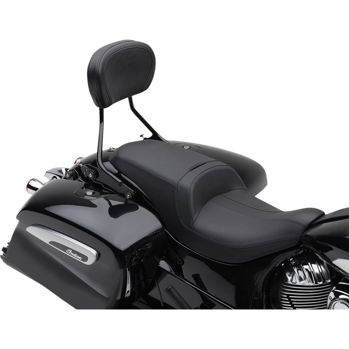 COBRA 1501-0724 502-2000B Detachable Backrest Kit Detachable Backrest - Black - Chieftain
