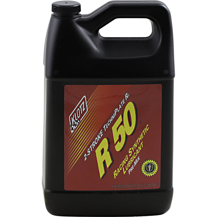 KLOTZ OIL KL-105 KL-105 R-50 Racing TechniPlate® Synthetic 2-Stroke Premix Oil R-50 Racing TechniPlate® Synthetic Premix 2-Stroke Oil - 1 U.S. gal.