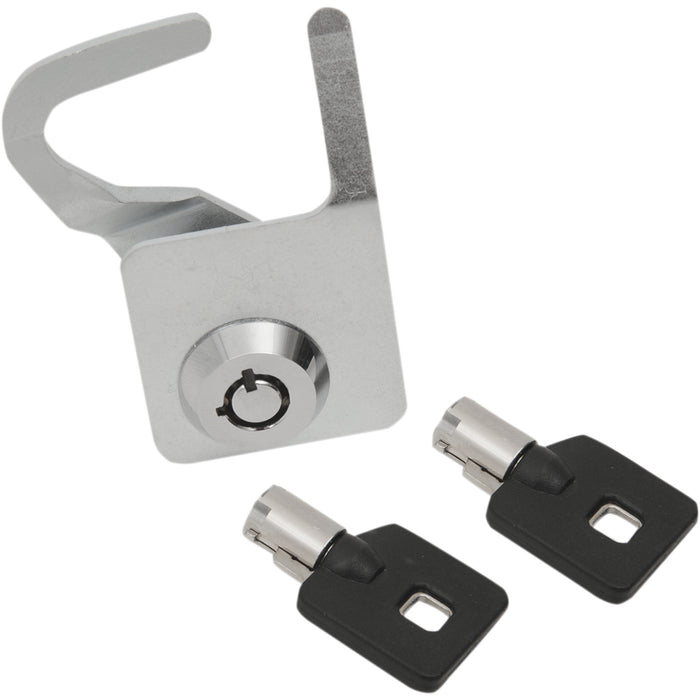 DRAG SPECIALTIES 3516-0199 Tour-Pak® Hardware Lock with Key Tour-Pak® Lock - FL '92-'13