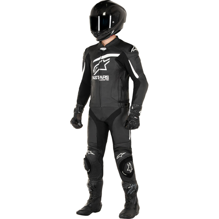 ALPINESTARS GP Plus R v4 Airflow Leather Jacket Black/White - US / EU