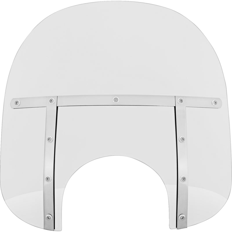 MEMPHIS SHADES 2313-0073 MEM3520 Memphis Fats Windshield Fats Windshield - 15" - Headlight - Clear