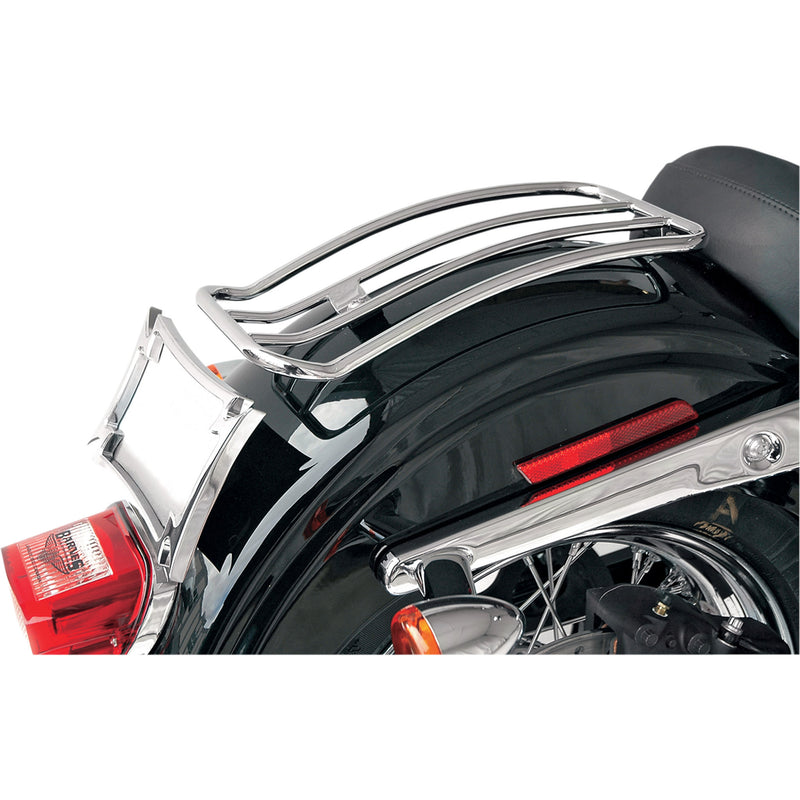 Motherwell Luggage Rack - MWL-530-CH For Harley Motorcycles 2006-2017