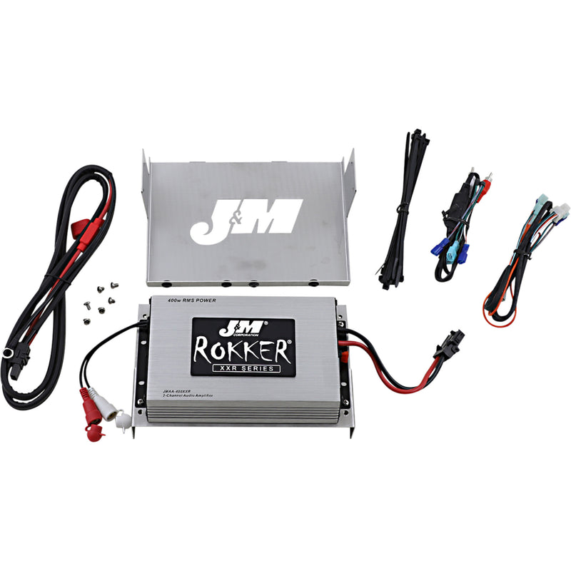 J & M Amplifier Kit - JAMP-400HC06 For Harley Touring 2006-2013