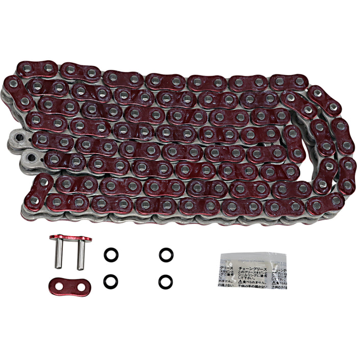 EK 1223-1500 530ZVX3-120AR 530 ZVX3 Extreme Sportbike Series Chain 530 ZVX3 - Sportbike Chain - 120 Links - Red