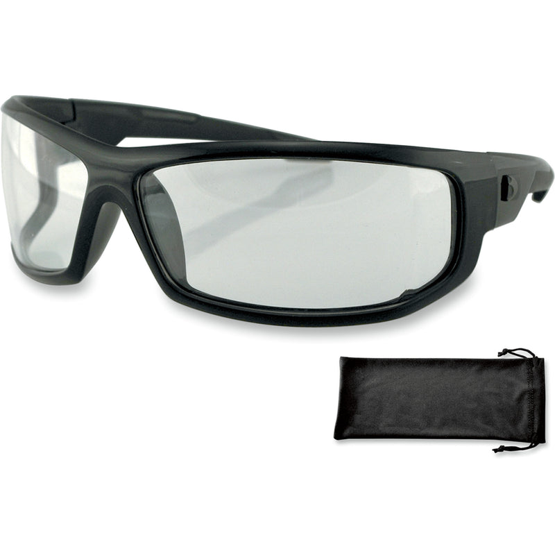 BOBSTER 2610-0607 EAXL001C AXL Sunglasses gloss black - clear