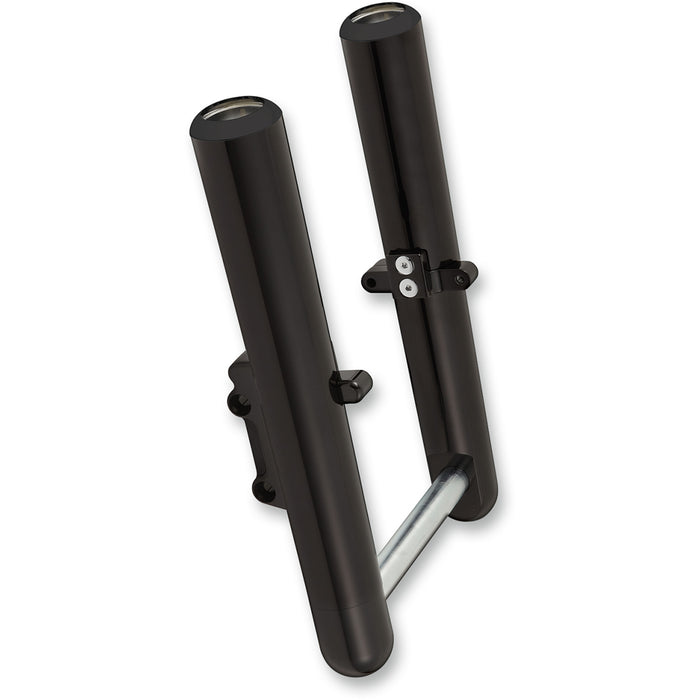 ARLEN NESS 0411-0022 06-523 Hot Legs Fork Leg — Smooth - Black Anodized - Hot Legs - Custom Single Disc - Smooth - '00-'07
